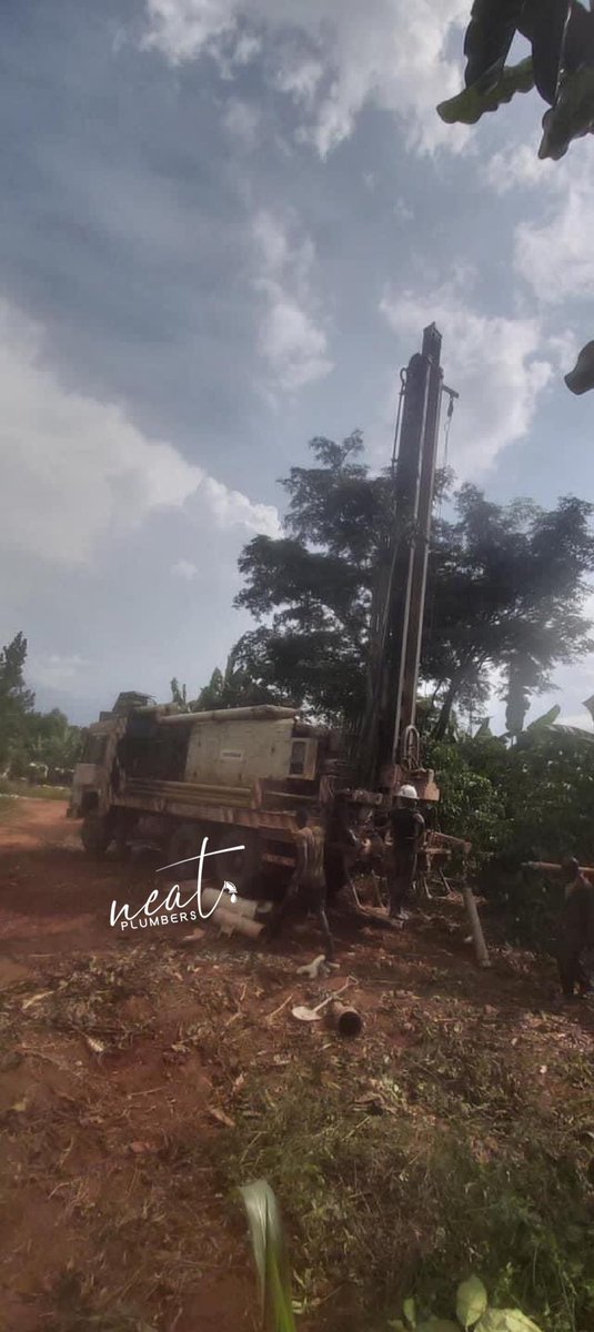 Get access to clean water anytime, anywhere from @neatplumbers
We drill boreholes and construct underground water wells for homes, churches, schools, hospitals, communities and industries. 
 Call👉0706320434  #boreholedrilling #underground #waterwell  #waterwelldrilling #well