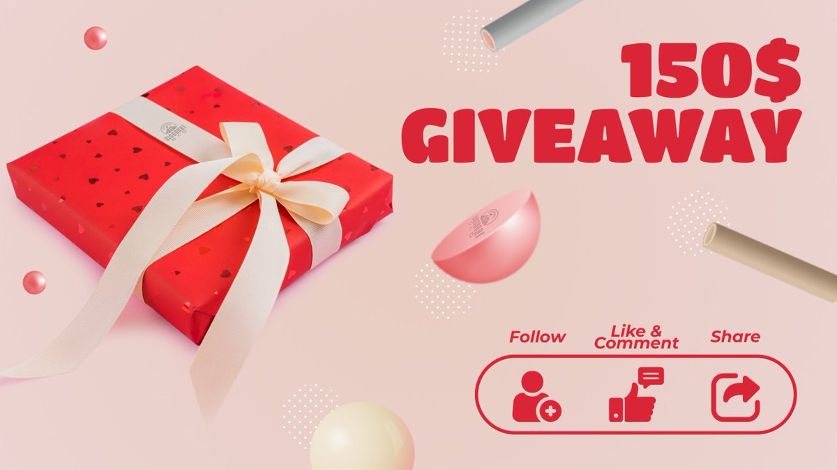 GemMaster01's tweet photo. 🎁3 Kişiye Toplam 300 TL (150$)💵Çekilişi🎁

⚔️Şartlar⚔️
1️⃣BEĞEN❤️- RT🔁
2️⃣TG Kanalına Katıl: https://t.co/8WHACVK9qB

⏳48H

📣Çekiliş Videolu bir şekilde açıklanacak!
 
#btc #eth #Solana #bnb #binance #bts #lever #sxp https://t.co/AaEfF9fHUn