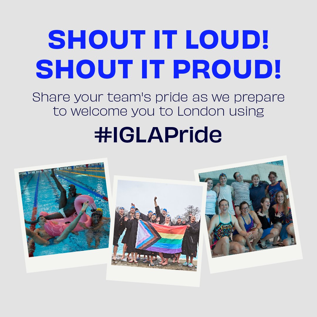 It's great seeing all our teams across the world ramp up for IGLA!

Share your team pride on the poolside with us at training or meets across #PrideMonth using #IGLAPride, and we'll give you a shout out! 🏳️‍🌈🏳️‍⚧️🤽