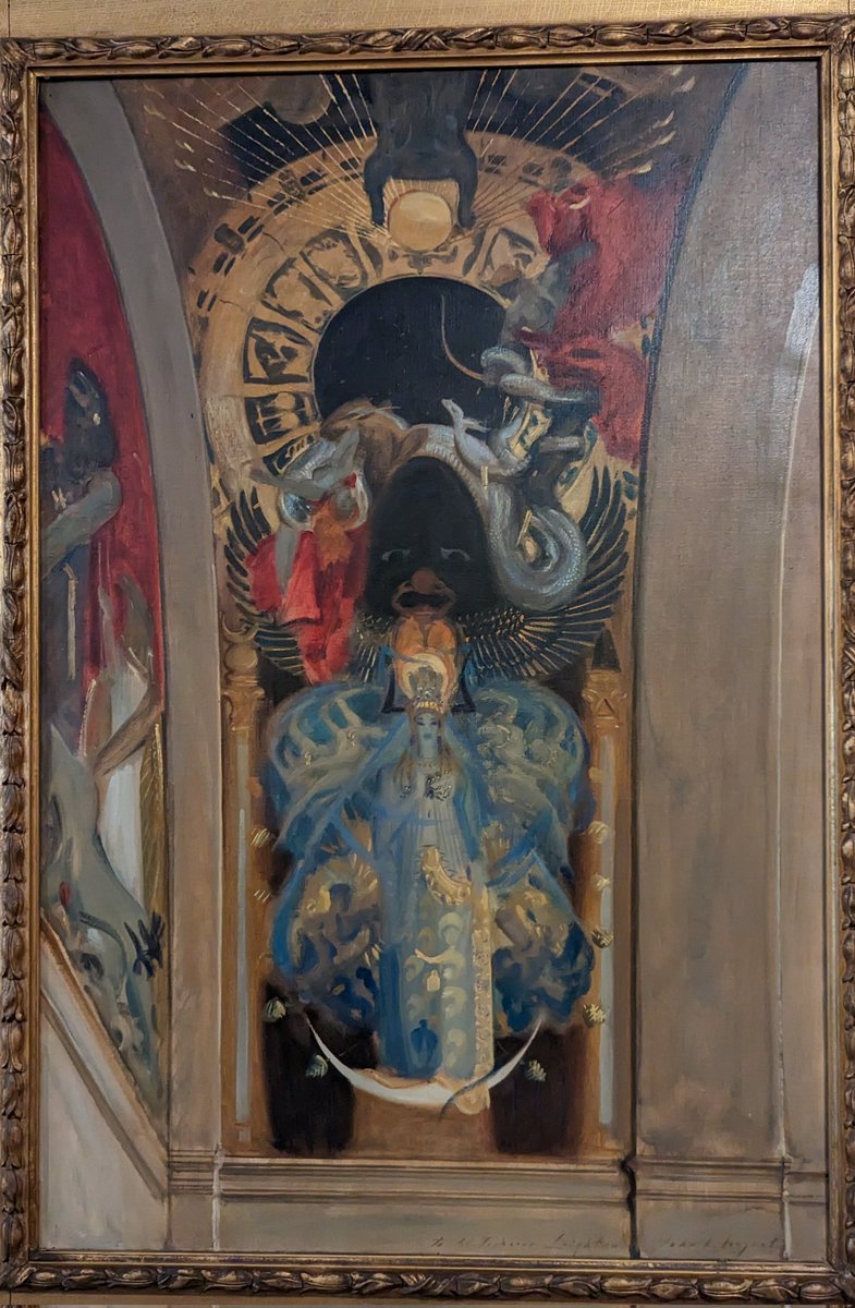 There's no way this wasn't painted under the influence. #psychedelics #gardnermuseum #dmt