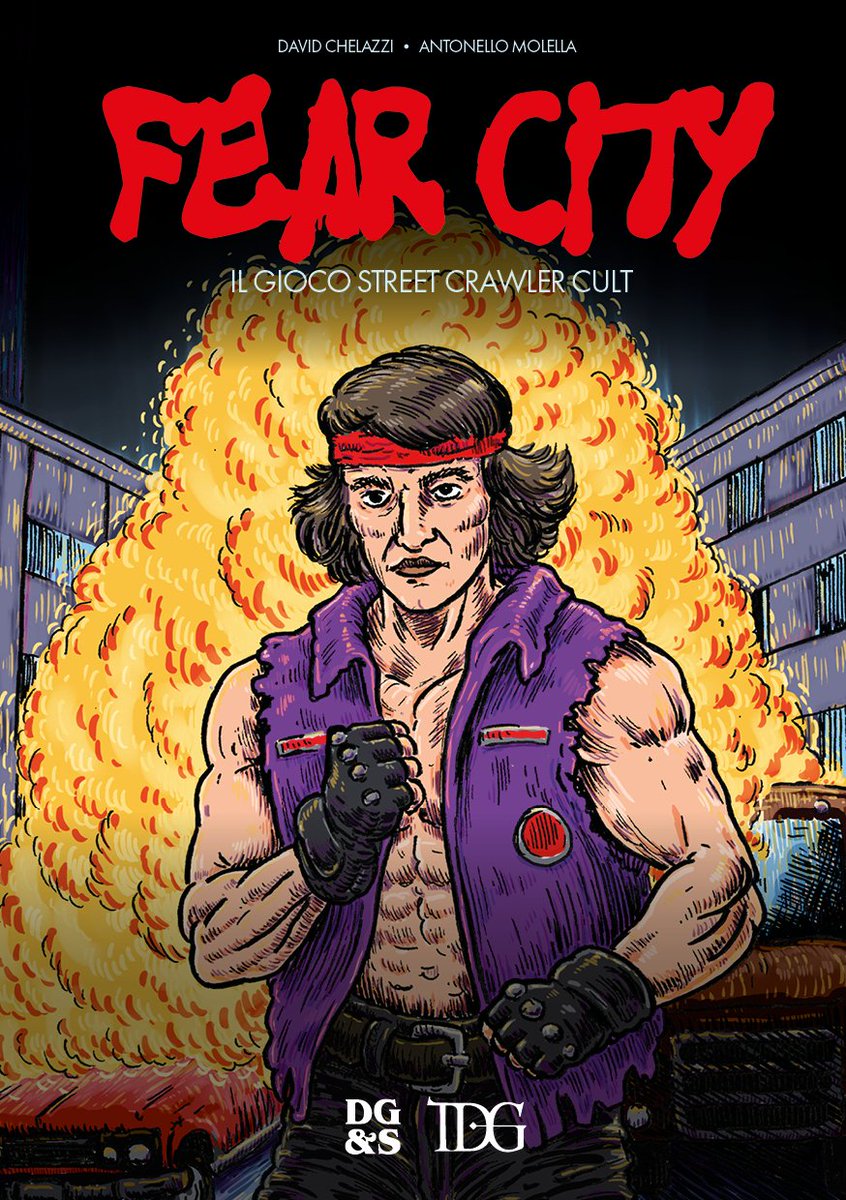 Cover art made for #FearCity - #StreetCrawlerCult

Author: David Chelazzi
Publisher: Dungeoneer Games & Simulations

dungeoneer-games.it/fear-city/

Is a #game between a #boardgame and an #RPG, loosely based on the cult movie #TheWarriors

#citycrawl #ttrpg #dungeoneergames #crawlstilho