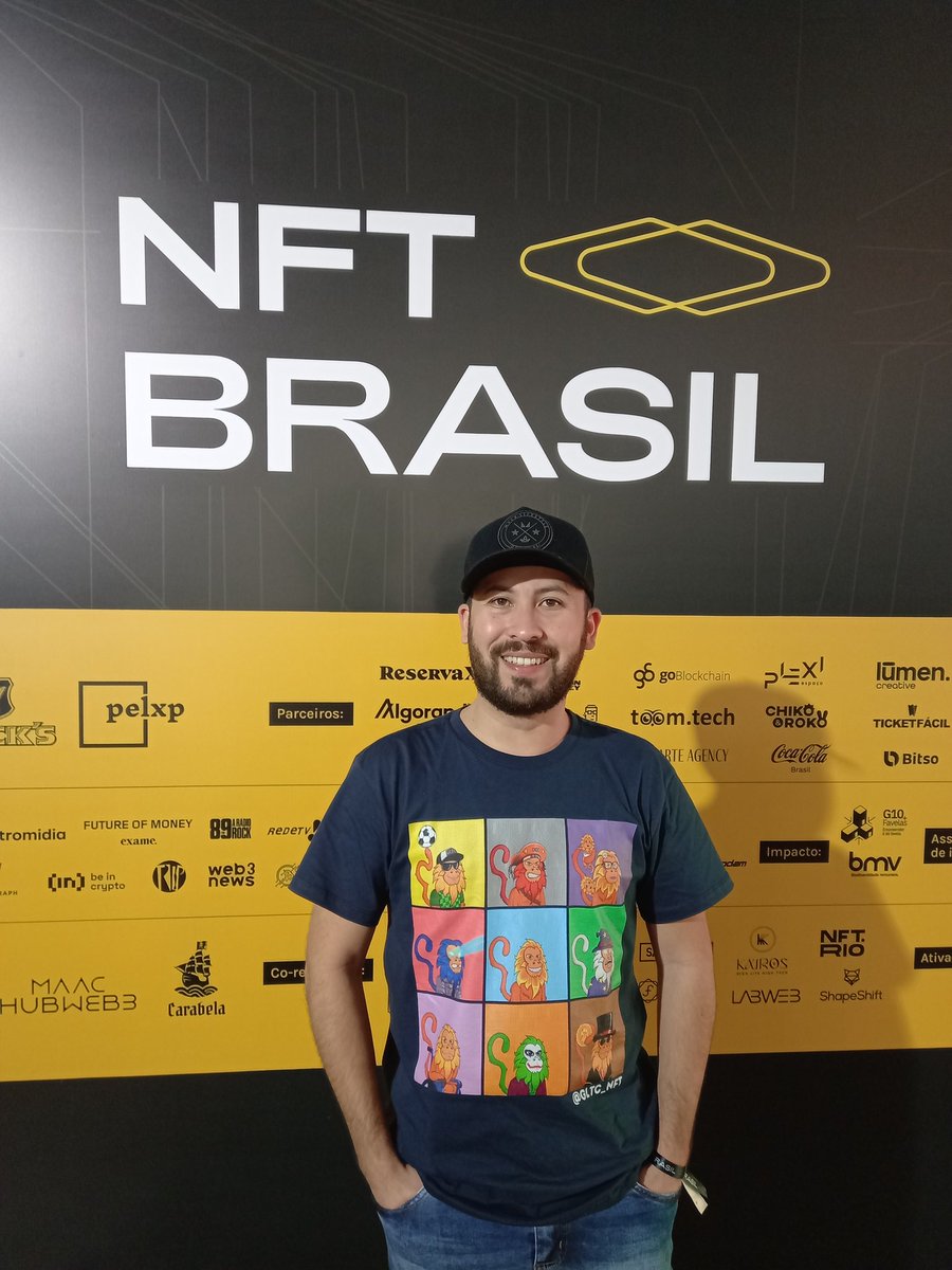 FernandoMeloeth's tweet image. Estou no NFT BRASIL, evento muito top que está acontecendo esse fds na Bienal! @GLTC_NFT #GLTC_NFT #NFTBRASIL