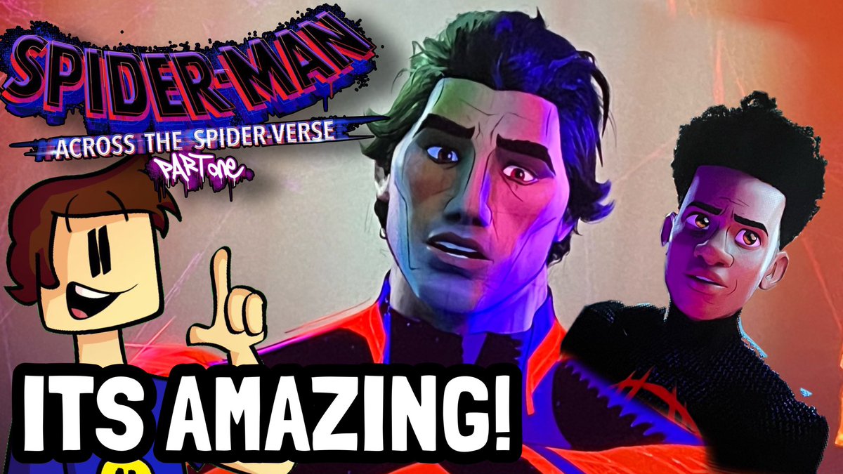 The Spider Man Across The Spider Verse Is... Amazing! Short Review And My Thoughts! Review linked below 👇 #AcrossTheSpiderVerse #fullreview #YouTube #NEW