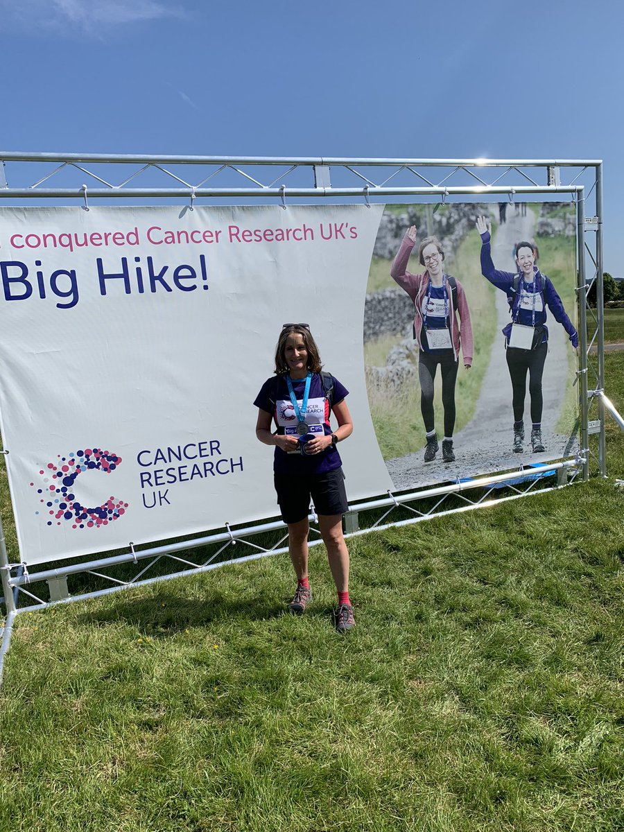 chilterncoach's tweet photo. Our TM, Fiona,  completed the 26 mile Big Hike in the Peak District today in an amazing time of 7:40:55. She’s raised £1170 for Cancer Research in the process https://t.co/d0ASIuonyJ https://t.co/mK9aLdjtgO
