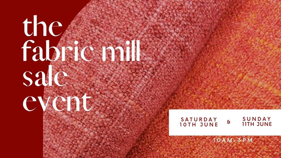 The Fabric Mill Dundee #sale Event June 2023 bit.ly/45Cymiy