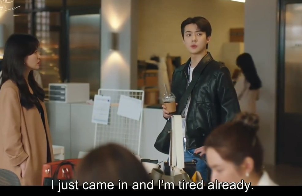 kdramadaisy's tweet photo. me as soon as i arrived at work: https://t.co/CY56Z9qArD