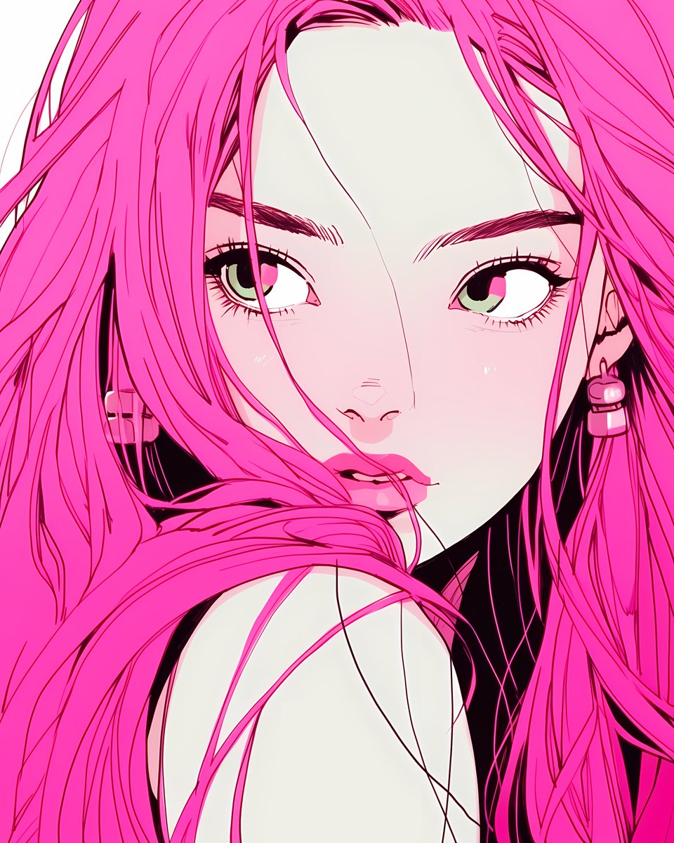 DNPrtCap's tweet photo. PINK 💕

#characterart #conceptart #AnimeGirl #Animeart #Animestyle #art #artist #digitalart #drawing #illustration #nft #portraitart #girlart #dnc #mangaart #midjourney #aiart #design #digitalillustration #cyberpunk #illustrationart #characterillustration #oc #pink #portrait https://t.co/bgCIwYLzKK