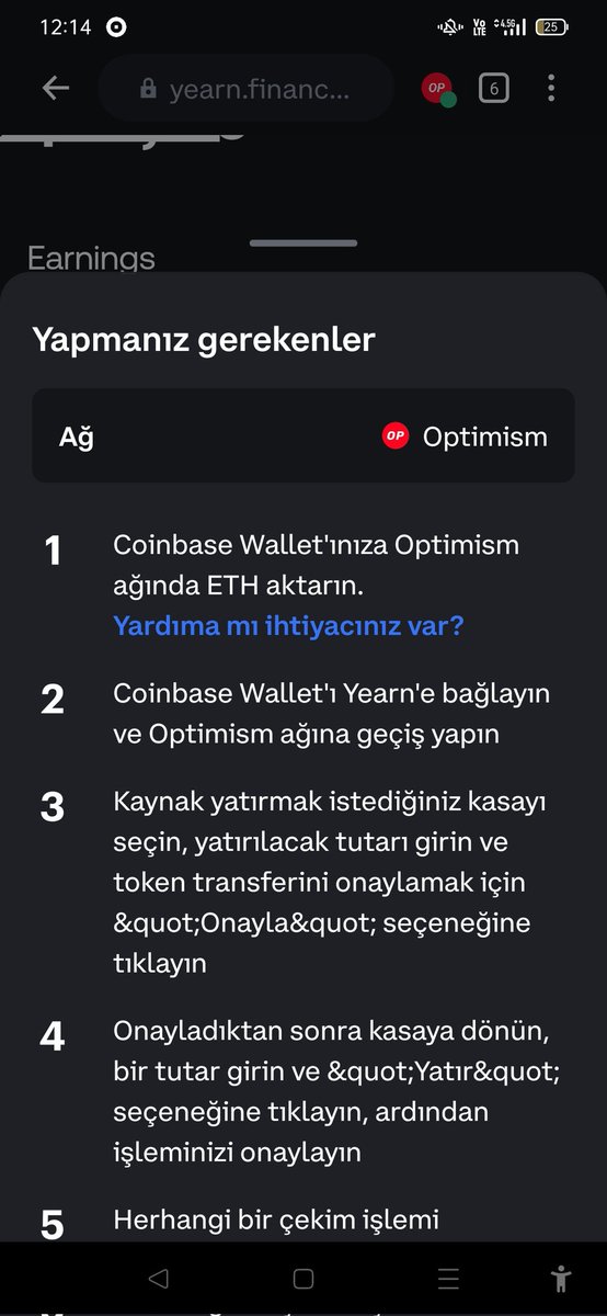 Coinbase wallet indirip optimism ağında 10$ lik #ethereum gönderin 15$ alın Gelen 10$lik op tokenini 7 gün stake edin ve 7 gün sonunda 10$ daha alın toplamda 25$ alacaksiniz Takilfiginiz soru varsa mesaj atın yardımcı olacağım.