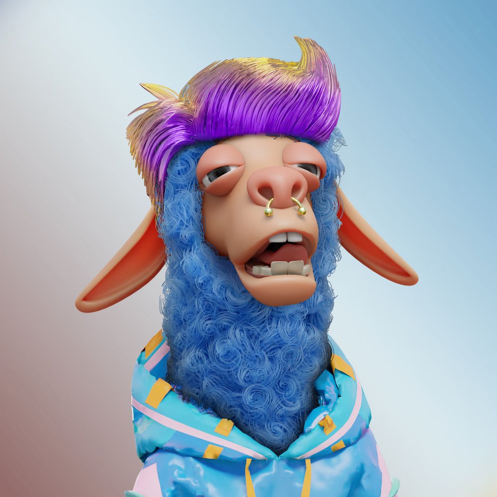 bostonbeerguy_'s tweet photo. Won this dope @LaidBackLlamas from the @GhostLabNFT marketplace. Huge shoutout to the founder @lordeco!! Where is my #LLamily at? #LaidBackLlamas #LBL #TheHerd https://t.co/t4CQ8UzBgV