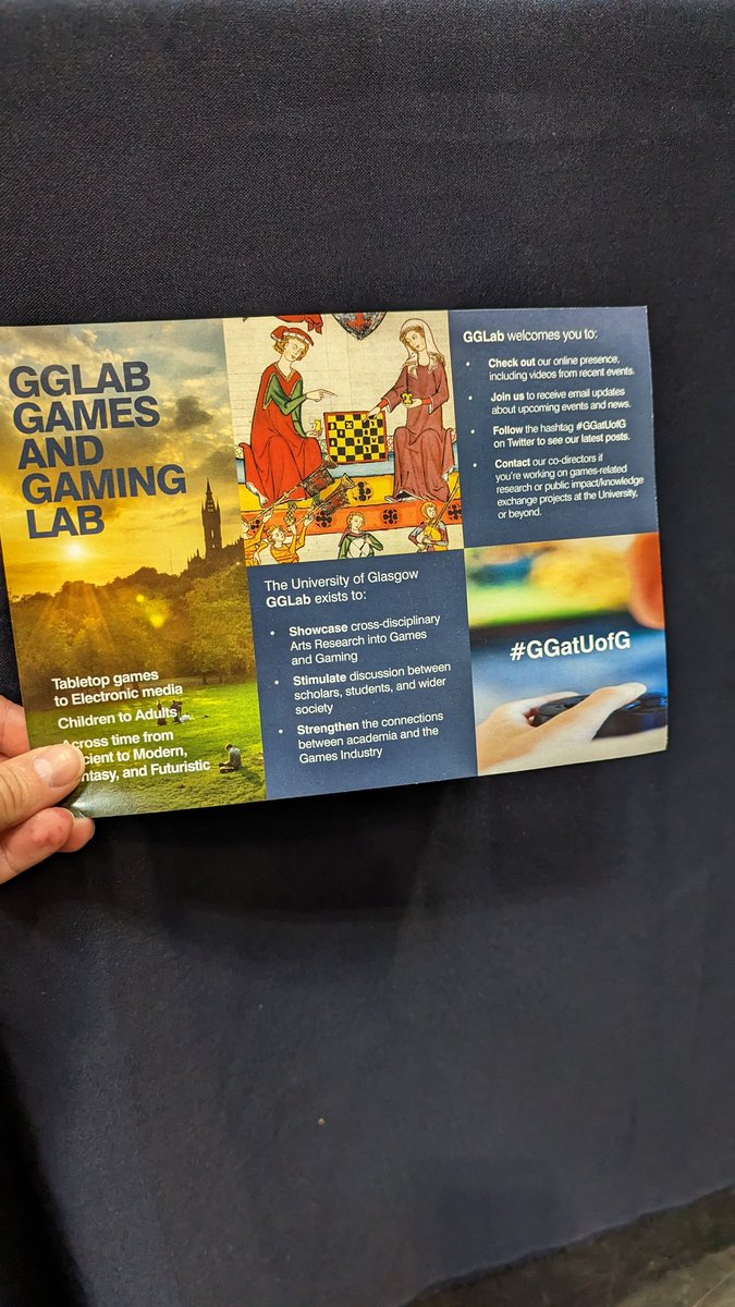 researcherjess's tweet photo. At #UKGE talking about #GGatUofG and in particular a game output from a recent @UKRI_News project modelling parasites.  

*Astonishingly* busy - best public engagement ever!

At #UKGE2023?  Come see me Sunday afternoon at 1-376, opposite the very helpful @playtestuk https://t.co/oHYqcFhXxa