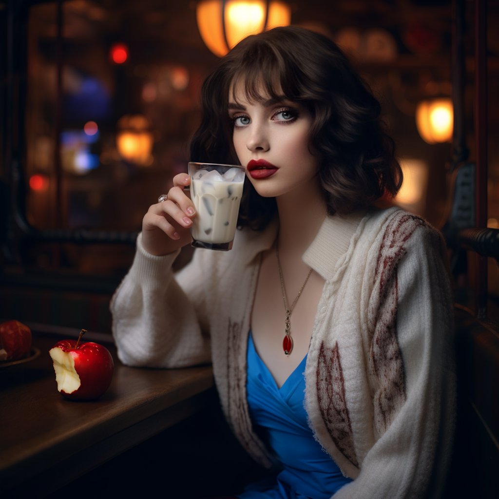 Snow White Russian -

Mirror mirror on the wall, you know, that's just like uhh, your opinion, man.

This is for the Snow White theme AI art challenge. #rococoaichallenge @AI_ArtCommunity 
#ai #aiart #aiartist #aiartoftheday #aiartcommunity  #midjourney