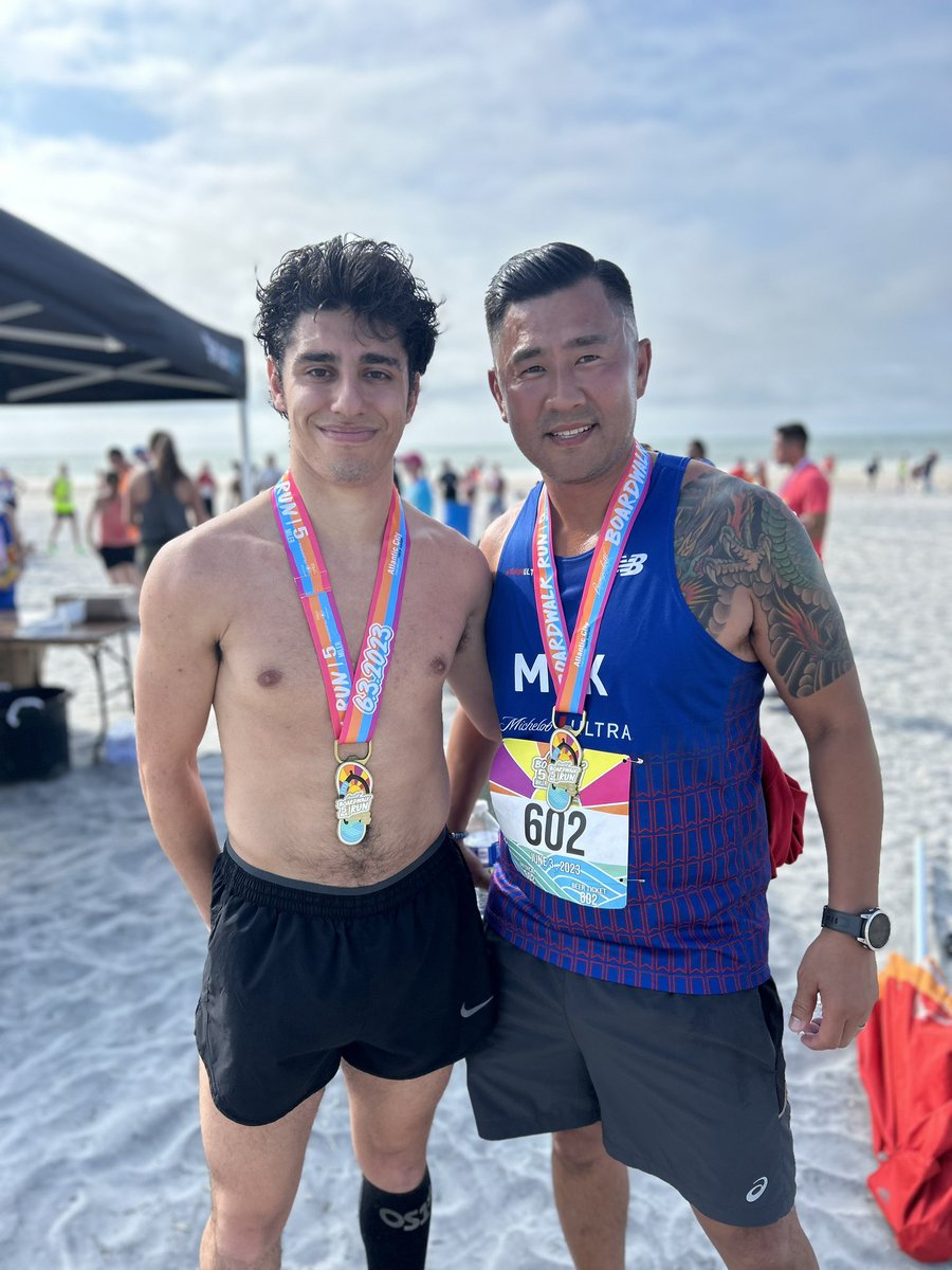 ACMarathon1's tweet photo. There’s nothing like ☀️ &amp; sand 🏝️ on race day at the Bungalow Boardwalk 5 Miler! #runac #runtothebeach #beachvibes #downtheshore #bungalowbeachrun https://t.co/sWxhk56g0g