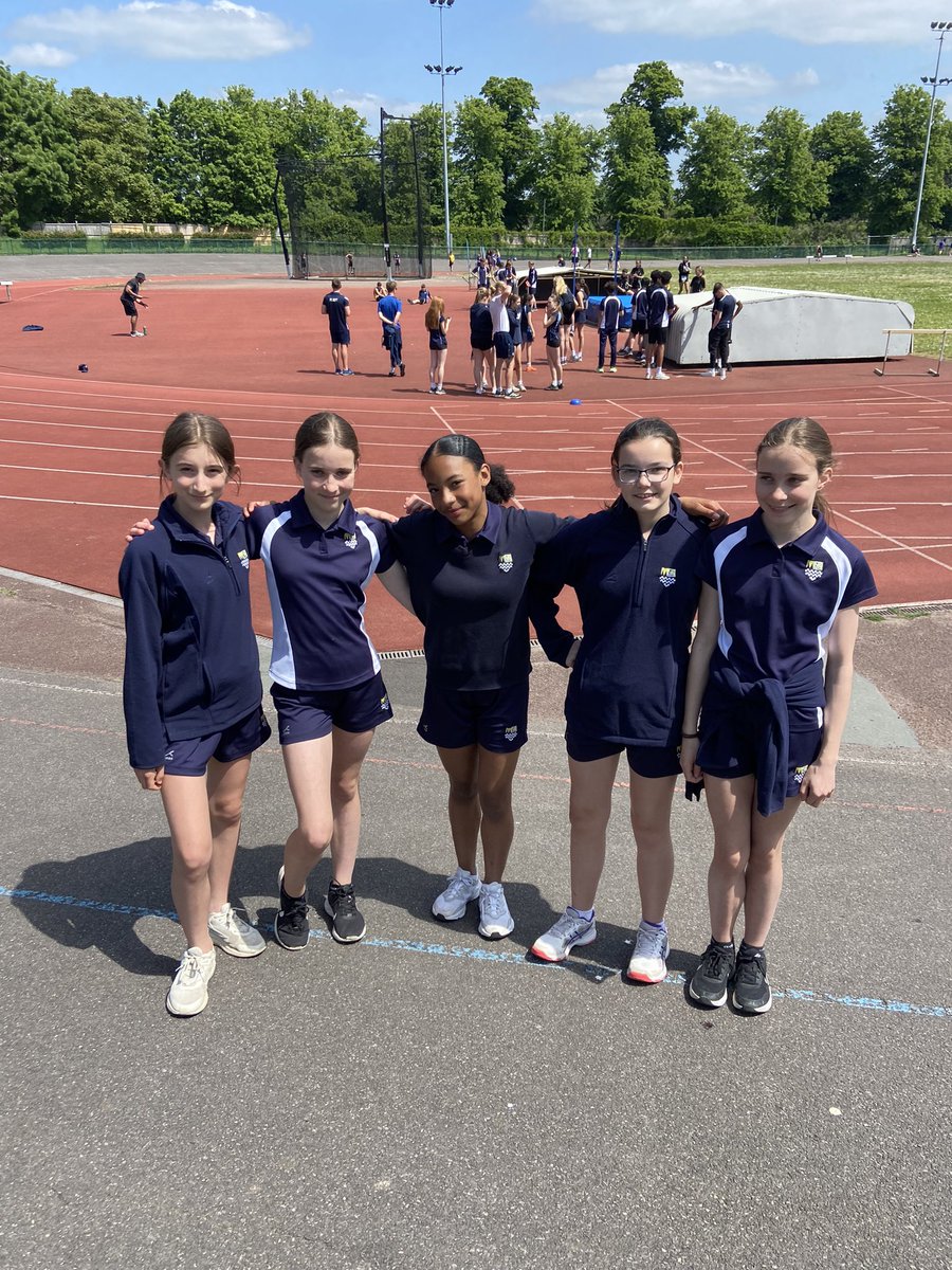 Emmbrook_PE's tweet photo. The results are in… 🥁🏆 our amazing students have done us proud at district athletics! Shout out the the Y7 girls who won the relay and to Matthew Blake and Connor Boyce in Y9 who have both qualified for county in javelin and long jump, respectively! #FAIRvalues #proudPEdept 🥇 https://t.co/XQzDyT9Q76