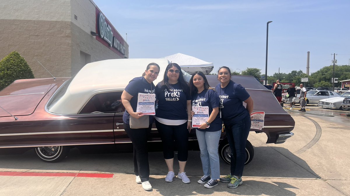 PrekIsd's tweet photo. We are still registering scholars at West Dallas College PreK Fair! Come join us for lunch, games and tons of fun! https://t.co/TrumvL048D