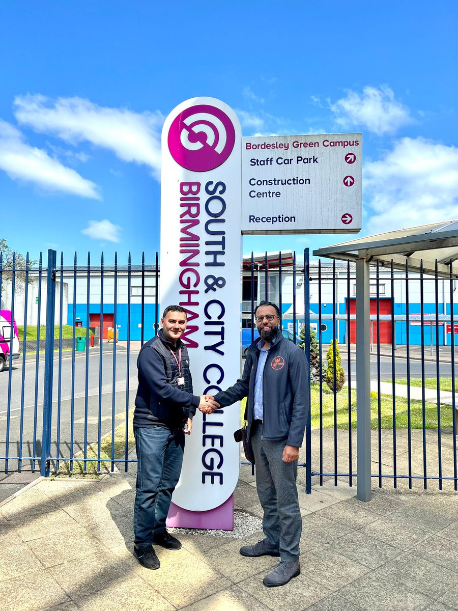 Successful outcome on strengthening collaboration between <a href="/jabsb8academy/">JABSB8Academy</a> <a href="/PhoenixYouthHub/">Phoenix Youth Hub</a> and <a href="/southandcitycol/">South and City College Birmingham</a> <a href="/Zaf86/">Mohammed Zafran</a>