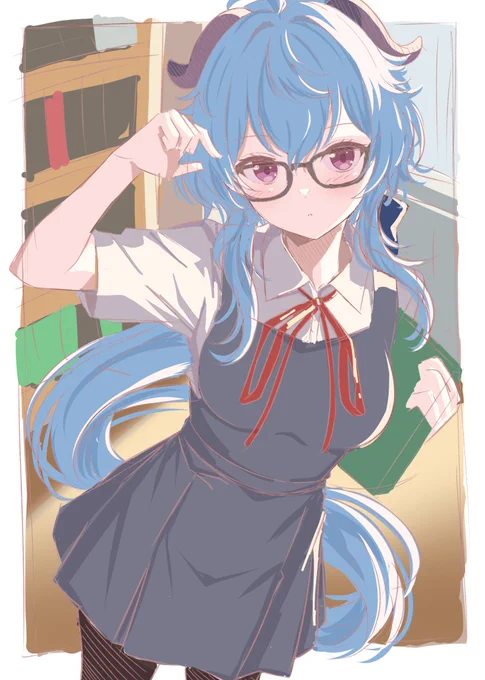 甘雨ラフ