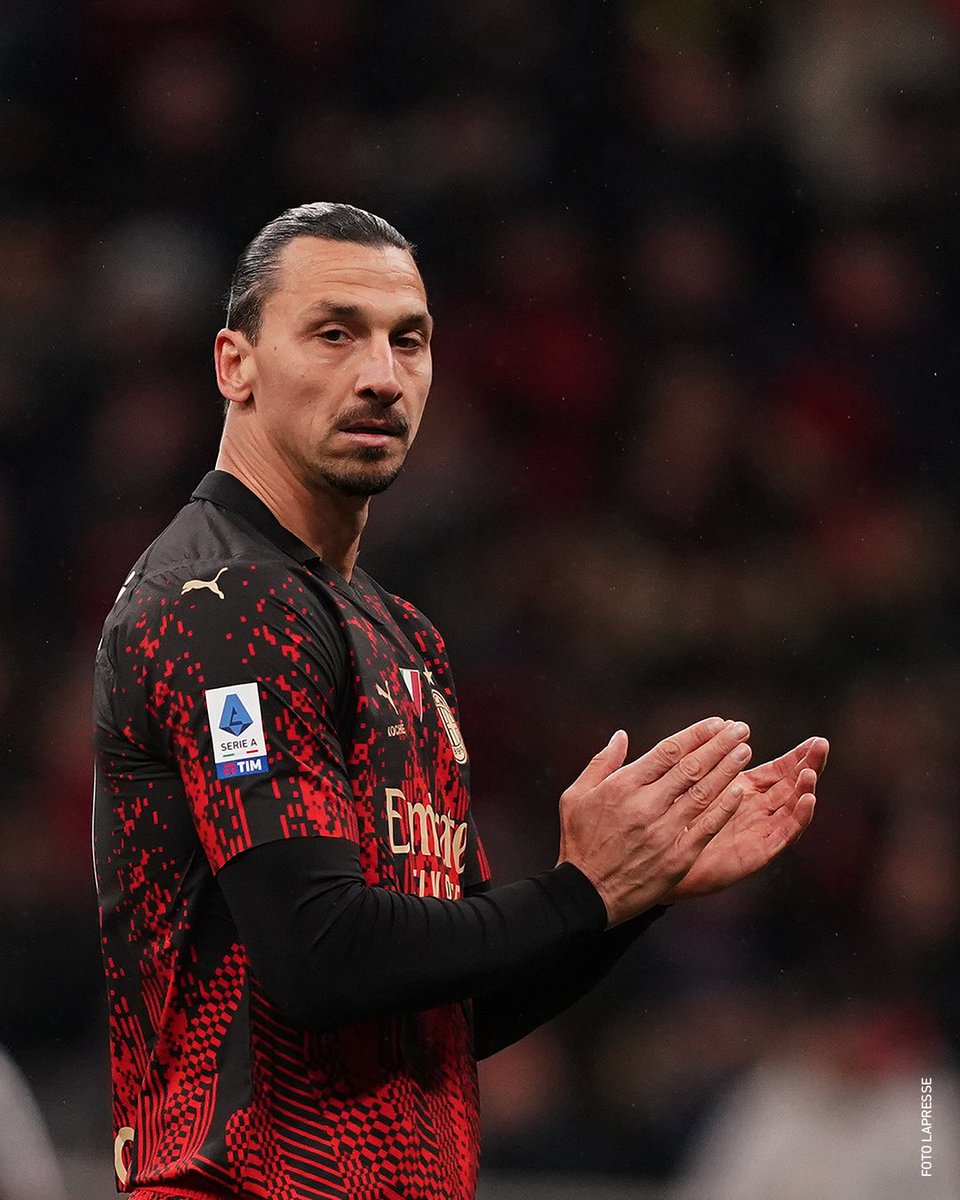 An icon says goodbye to <a href="/acmilan/">AC Milan</a> tomorrow. 

 🦁 <a href="/Ibra_official/">Zlatan Ibrahimović</a> 🦁