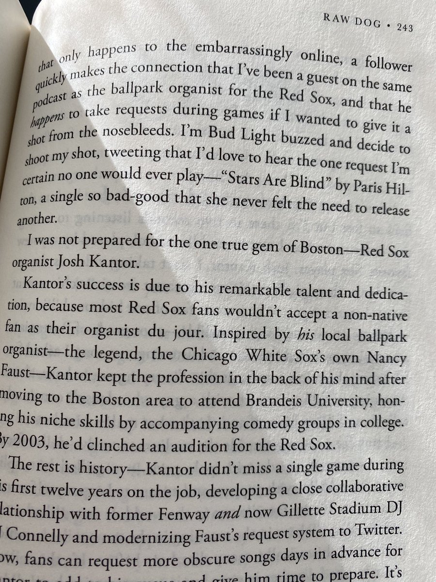jesssandstorm's tweet photo. Jamie is correct, @jtkantor is a gem! We’re in my favourite chapter, the one about baseball!

🌭 ⚾️

@jamieloftusHELP https://t.co/fZFnz3PhtY