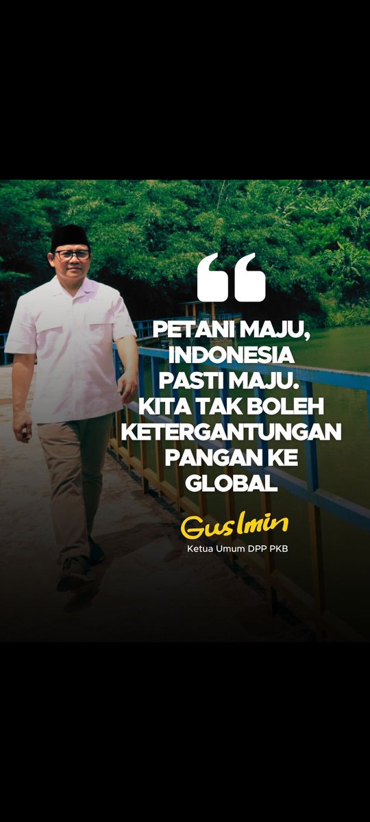#GusMuhaimin 
#PKBBelaPetani