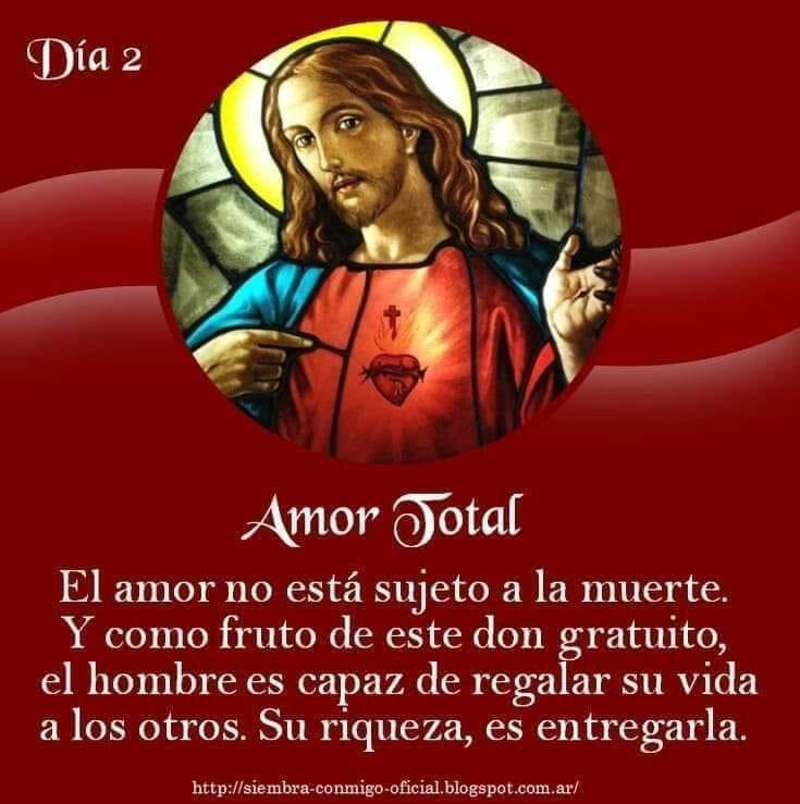 Amor total
#Junio #SagradoCorazonDeJesus