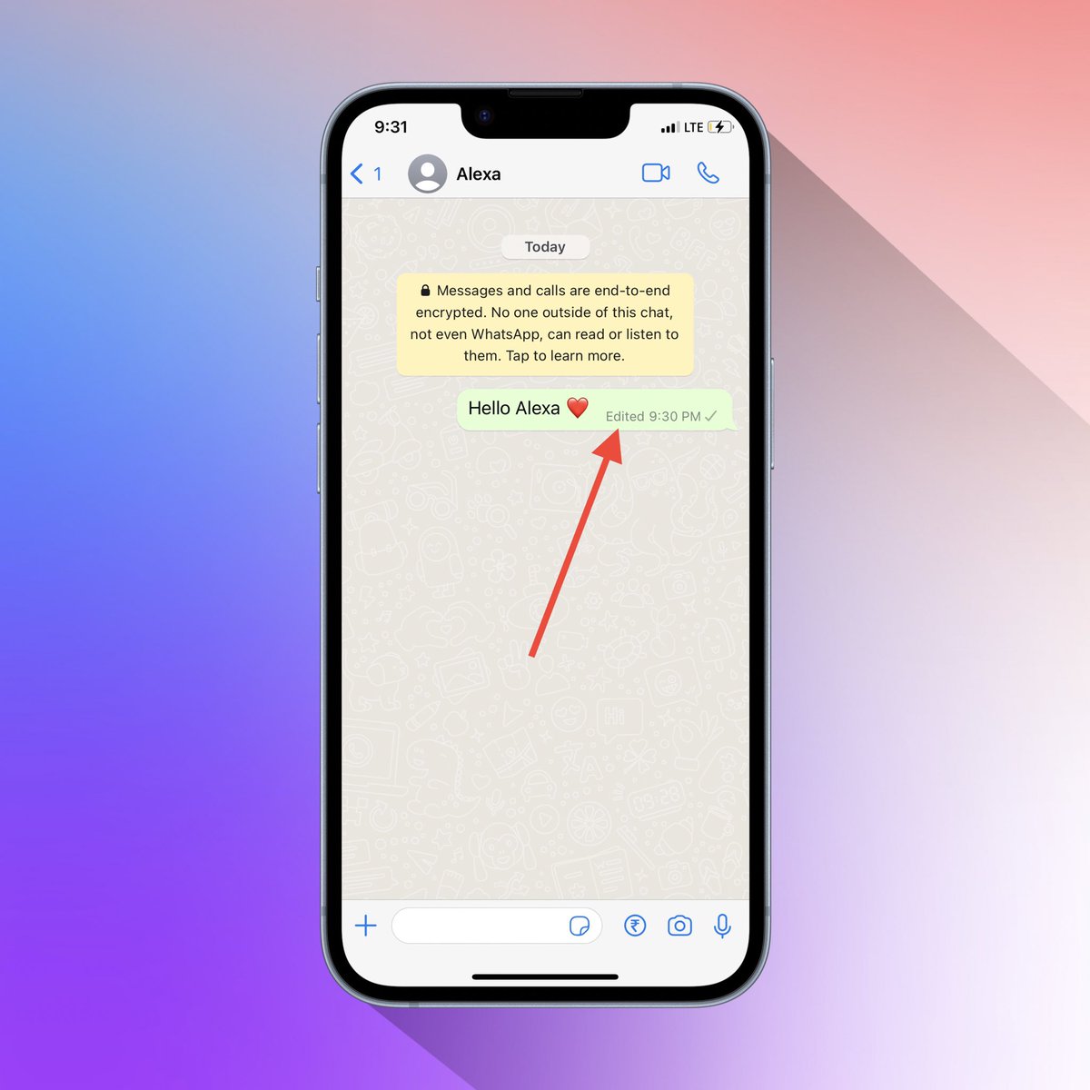 imujjwaal's tweet photo. @WhatsApp introduces a groundbreaking feature that will revolutionize your messaging experience ��� You can now edit your messages within a 15-minute window!
Eradicating the fear of pesky typos haunting your conversations!
#WhatsApp #EditOption #WhatsAppMessages #WhatsAppEdit https://t.co/lS9AYM41RK