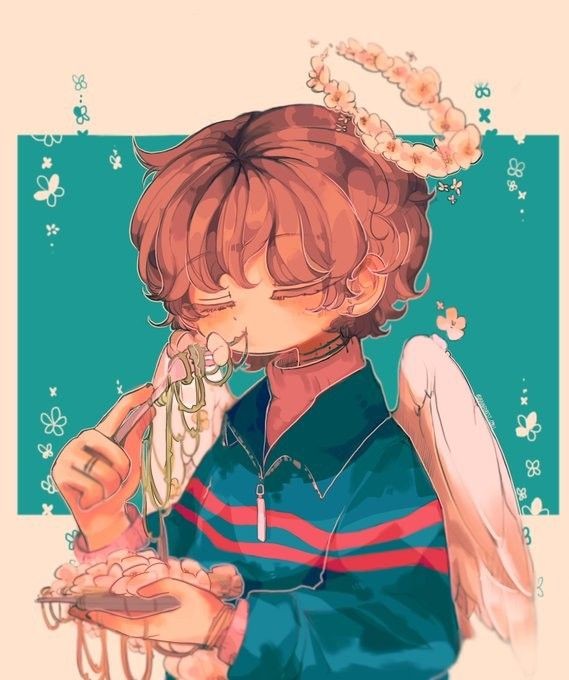 UndertaleFrisks's tweet photo. 💐 Mi nombre es Frisk! Soy nuevo en todo esto y me gustaria hacer muchos amigos<D https://t.co/wavpXVGF9r