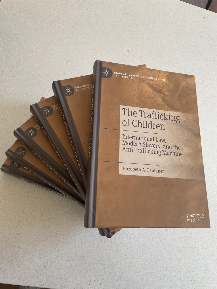 If you attended or missed CRN27 @IntlLawPolitics Book panel yesterday chaired by @GolderBen & are interested in my work please ask your institutions to order my 1st book for your libraries via link.springer.com/book/10.1007/9… 

#LSA2023 @law_soc 🇵🇷

#ChildTrafficking #ModernSlavery #Law