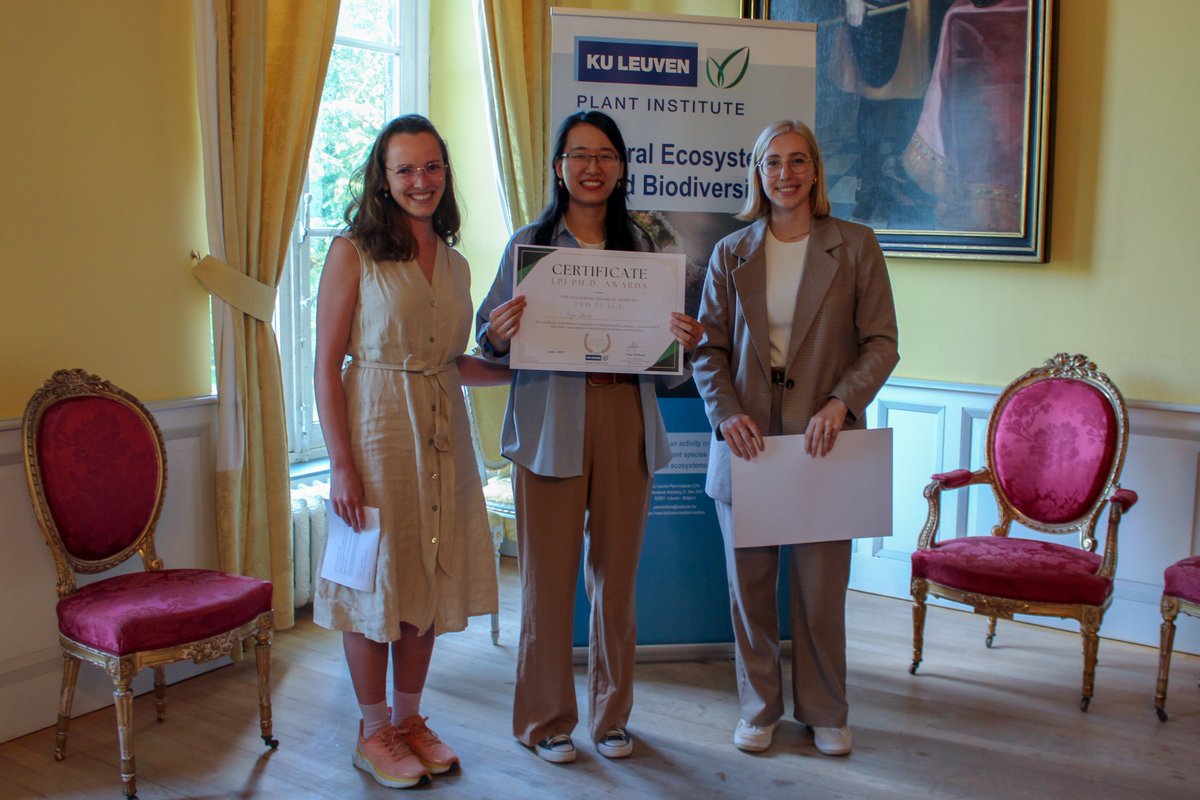 Crop Biotechnics, KU Leuven (@cropbioleuven) on Twitter photo 📸at the <a href="/LeuvenPlantInst/">KU Leuven Plant Institute</a> PhD Awards yesterday. Proud of our PhD students <a href="/YijieZhao8/">Yijie Zhao 🐰</a> and <a href="/wilmske/">Hannes Wilms</a> for nabbing the top two spots in this student organised prize! Congratulations to all the winners and finalists! 📸at the <a href="/LeuvenPlantInst/">KU Leuven Plant Institute</a> PhD Awards yesterday. Proud of our PhD students <a href="/YijieZhao8/">Yijie Zhao 🐰</a> and <a href="/wilmske/">Hannes Wilms</a> for nabbing the top two spots in this student organised prize! Congratulations to all the winners and finalists!