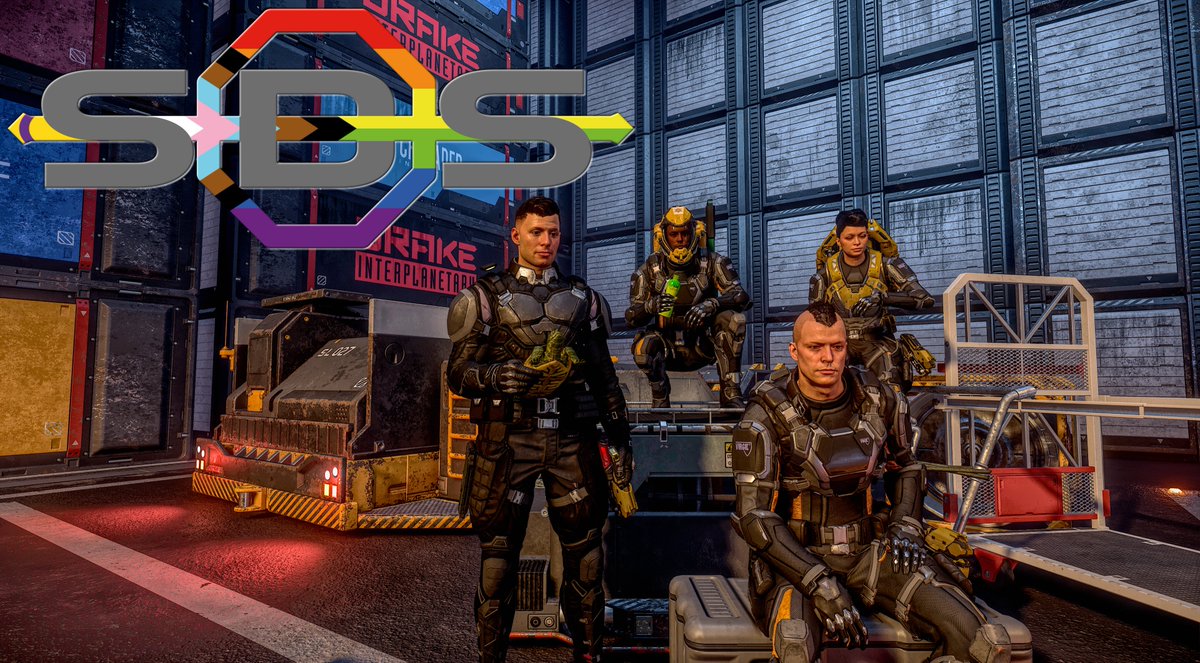 SaltyDogsSC's tweet photo. We from Salty Dogs Salvage support pride month since we think it's important that everyone gets the same treatment around the world. There is no place for hate!
No matter who you are, you are always welcome at Salty Dogs Salvage!

#StarCitizen #PrideMonth https://t.co/xEwSEwxyna