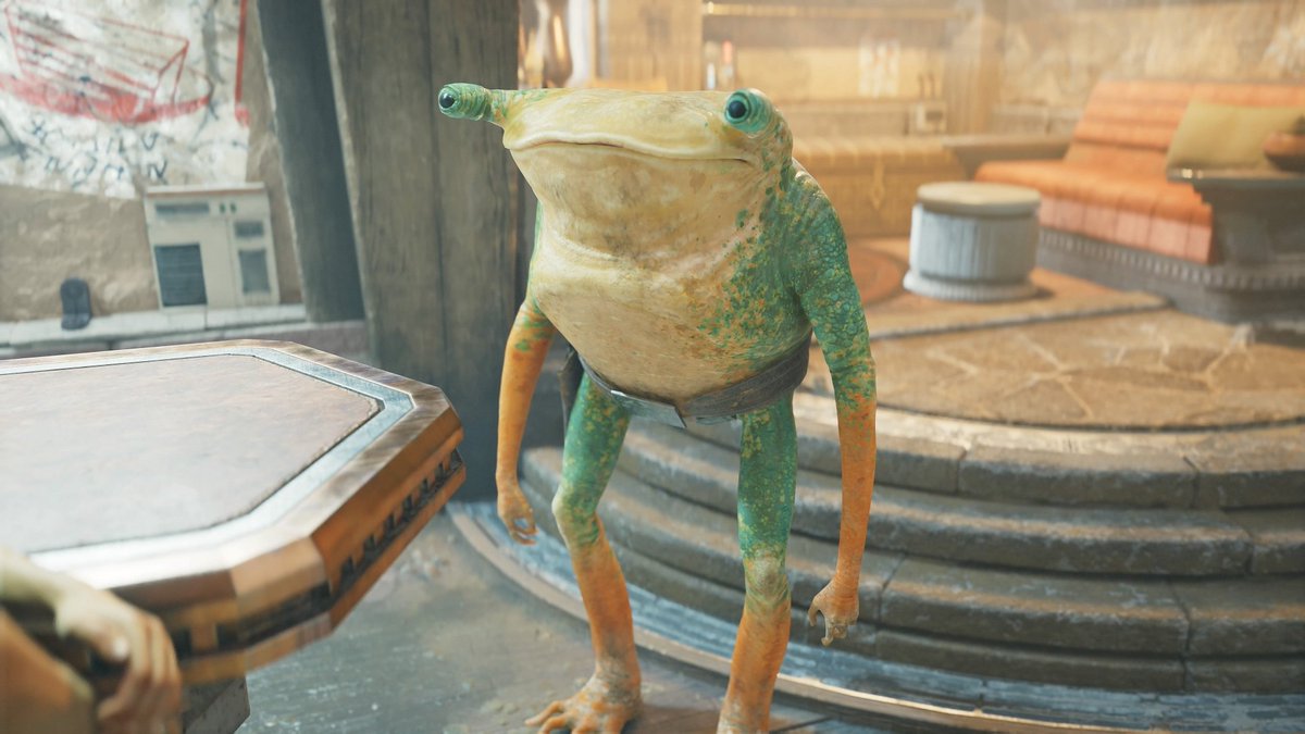 ashlaf99's tweet image. "Star Wars is not supposed to be silly!" THERE'S A CHARACTER NAMED TURGLE AND HE LOOKS LIKE THIS