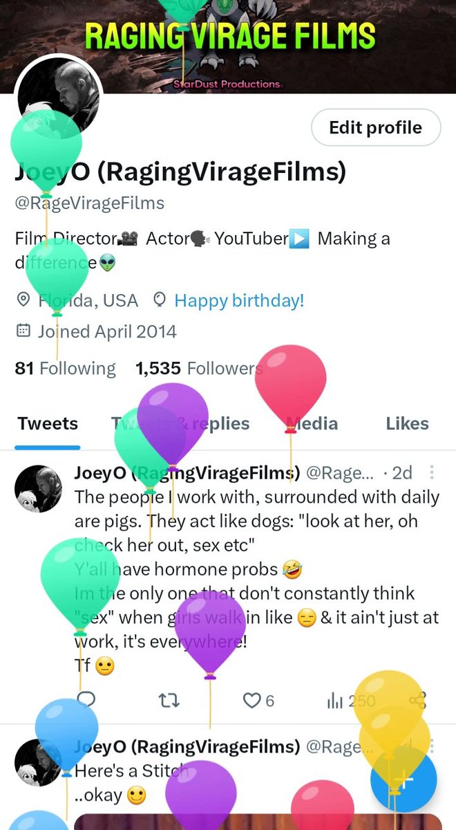 It's that time of year once again..🎈 
And I have no plans, friends in area or absolutely nothing to do 🤣🥹