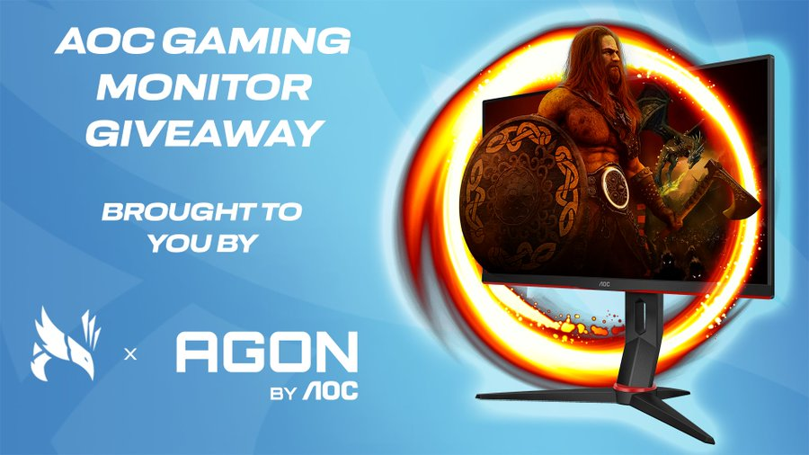G2NORD's tweet photo. Miss the last giveaway on stream?, this one is here to stay for a few days!

Win a BRAND NEW Q24G2A/BK Model Monitor, courtesy of @AGONbyAOC!

Enter by:
1. Like &amp; RT this tweet
1. Follow us &amp; @AGONbyAOC 

Closes 10th June. EU only (ex. 🇺🇦) https://t.co/sahsw4wCVZ