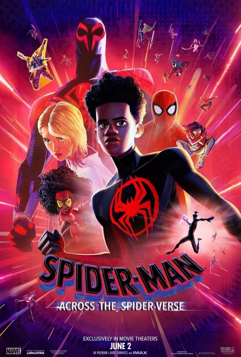 iSexpionage's tweet photo. Now watching: Spider-Man Across The Spider Verse (at @Cinemark At The Pike and XD in Long Beach, CA) https://t.co/6jSnuz2DkA https://t.co/mIMbLKkDPL