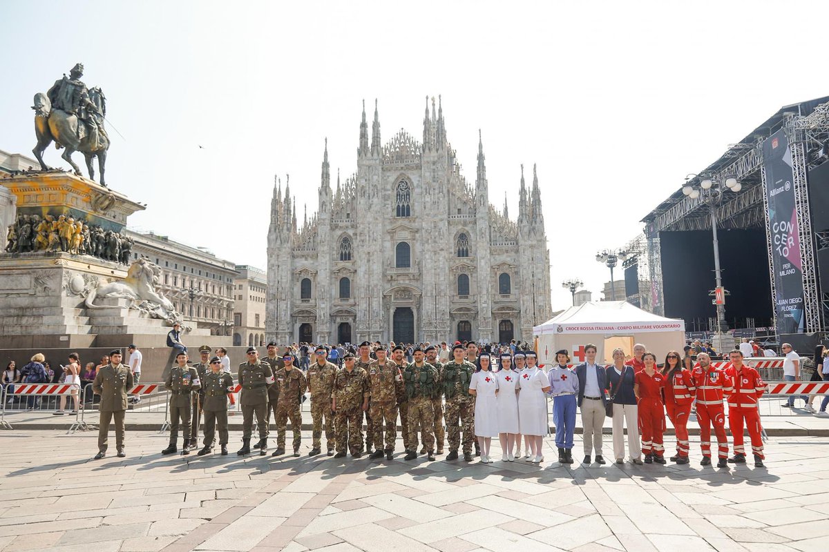 #2giugno #festadellarepubblica #Milano 🇮🇹