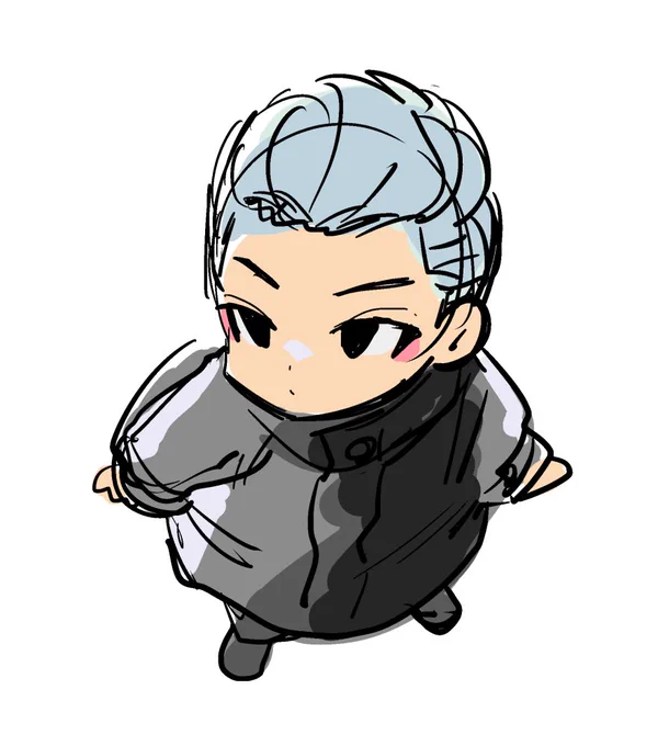 マジのマジでらくがきなんですけど多分これ以上描き進めてもかわいくならないだろうなと思ったので…