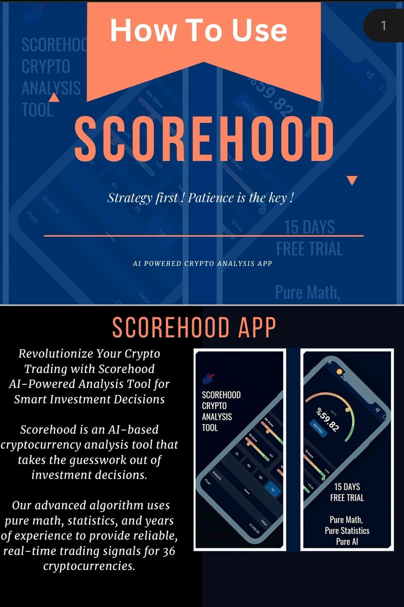 scorehood's tweet photo. 💢How to Use Scorehood ?
✅️Check our sample strategies. Create yours!
👉Download Today ! This is @Scorehood ! 🎯🧠
#btc #crypto #bitcoin #altcoins #android #ios https://t.co/VHrH4PbpY3