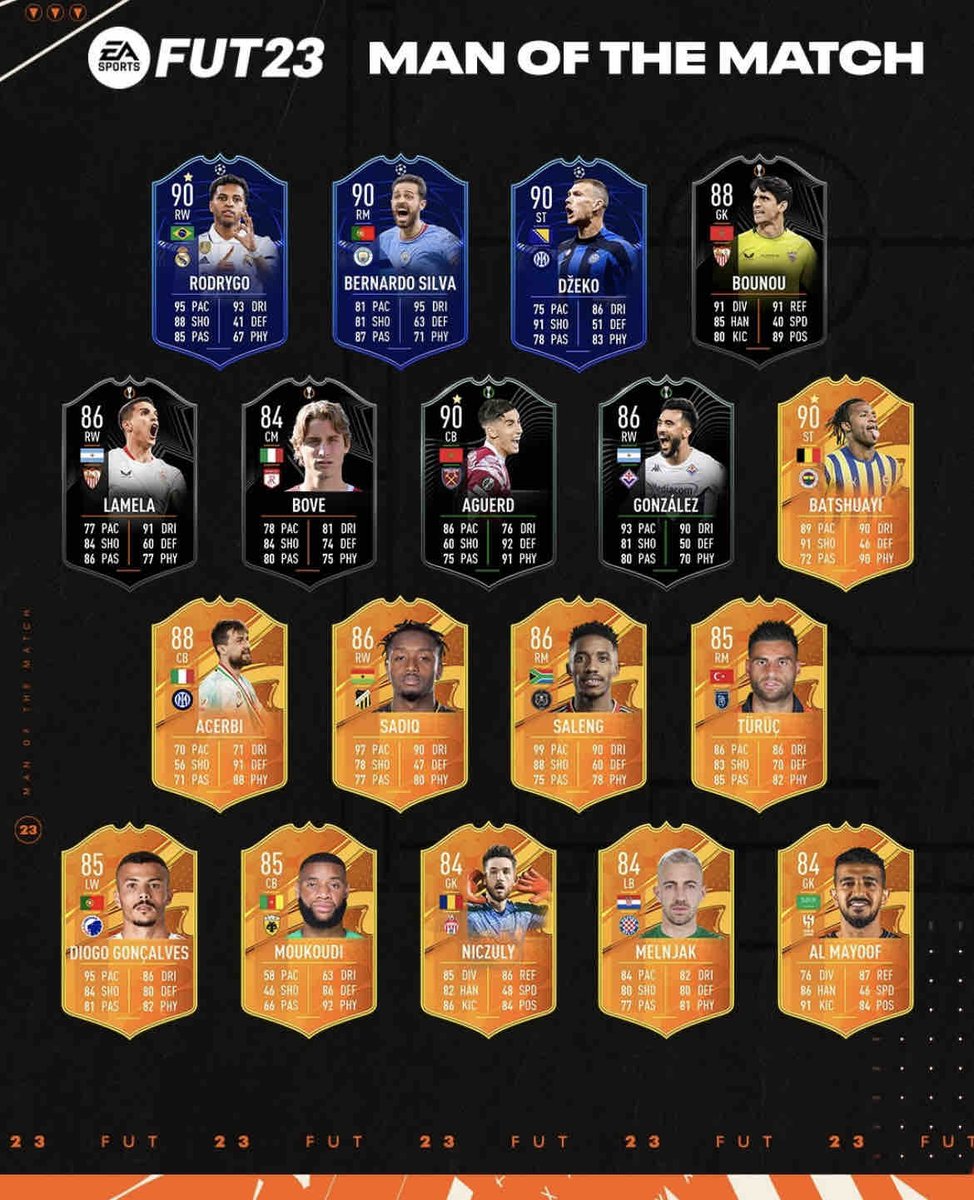 Nye MOTM kort er tilgængelig i pakkerne nu! 👀🔥