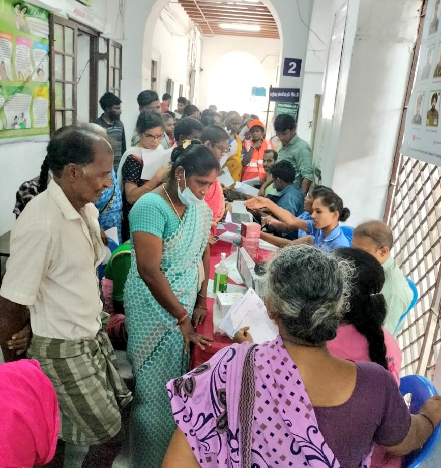 #GCC organises regular medical camps. Pictures from one such weekly camp at  #Ayodhyakuppam, Zone 9👇
#ChennaiCorporation
#NalamiguChennai
#NammaChennaiSingaraChennai @RAKRI1 @chennaicorp