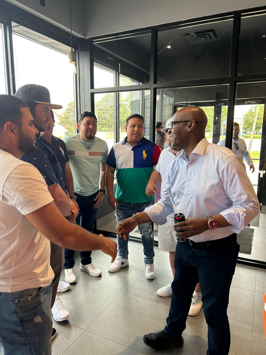 marksaunders_TO's tweet image. Great to meet up with supporters at Fat Fork on Dundas East!