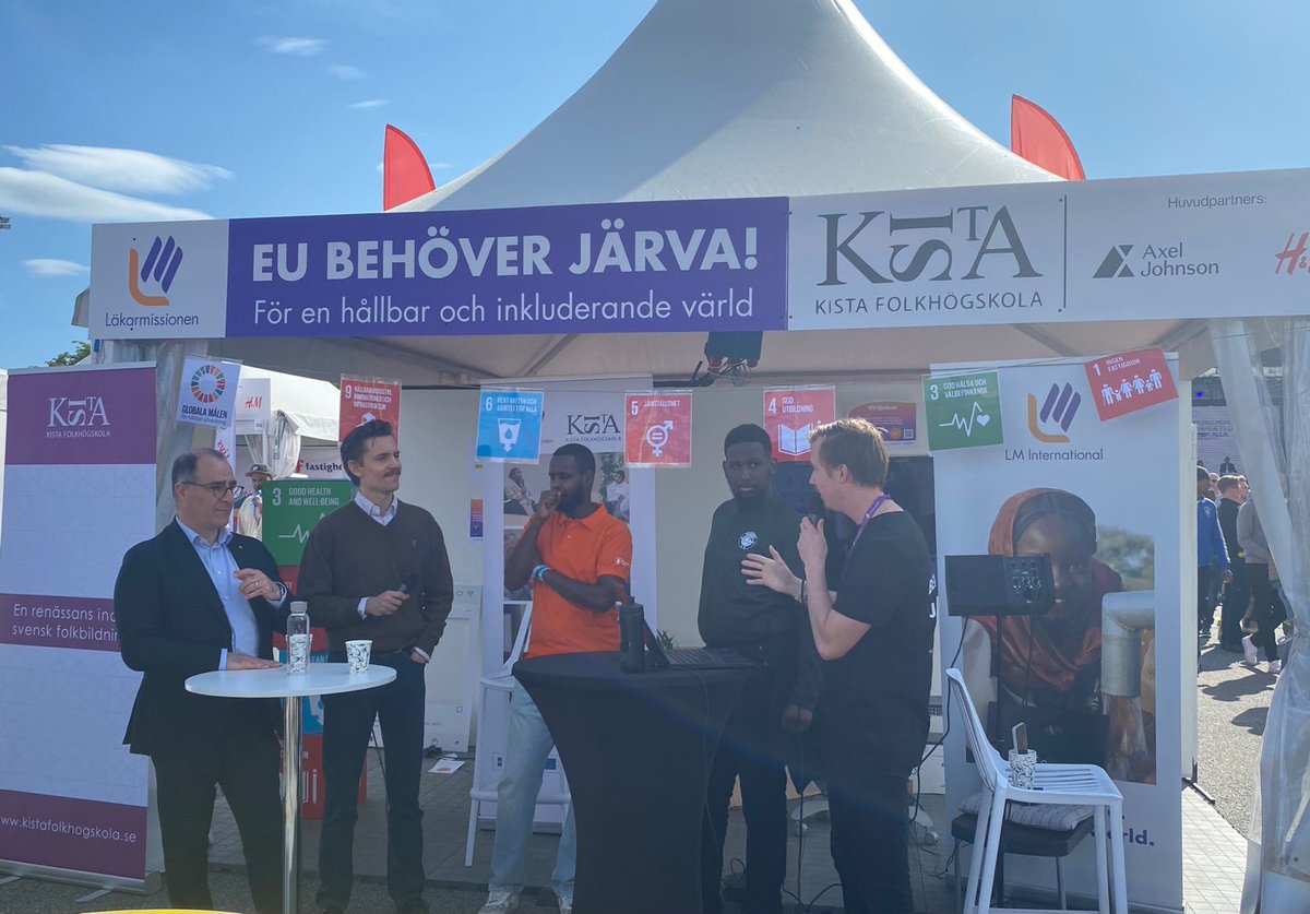 Lakarmissionen's tweet photo. @jarvaveckan viktigaste panelsamtal!
”Demokratin måste erövras dagligen. Ni har lagt en bra grund för hur man kan skapa en starkare brygga mellan EU, Bryssel och Järva” @ilandebasso
🇪🇺#EUbehöverJärva 🇪🇺
#detspelarroll #Together4Dev https://t.co/eOxqcDM7Hr
