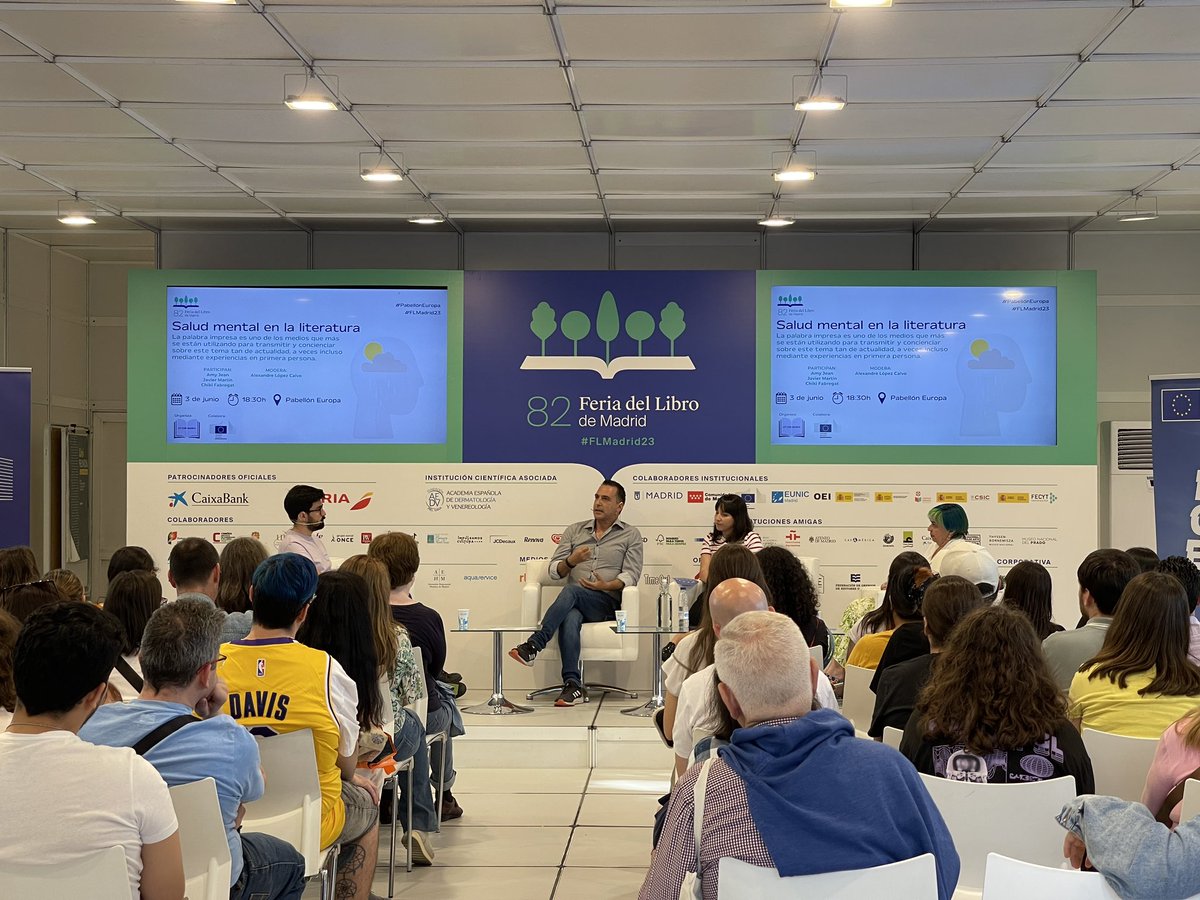 El autor de ‘Bipolar y a mucha honra’ habla a esta hora junto a <a href="/amyjeanwriter/">Amy Jean</a> y <a href="/chikifabre/">Chiki Fabregat</a> sobre la importancia de la salud mental en el mundo de la palabra impresa y su impacto en la vida de los lectores. 🧘‍♂️📚