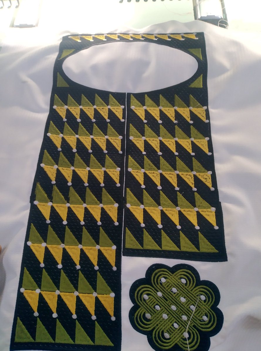 KingsleyMarb's tweet photo. Monogramming available for Any type of logo, Agbada design, banding on clothes or face cap, please Dm https://t.co/wxzSmHSq9q