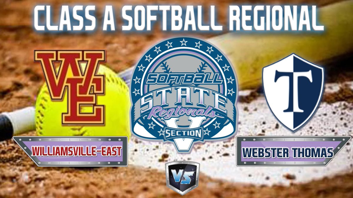 The Class A <a href="/NYSPHSAA/">NYSPHSAA</a> <a href="/SecVSoftball/">Section V Softball</a> Regional Game <a href="/WillEastFlames/">Will East Athletics</a> <a href="/WillEastSB/">Will East Softball</a> <a href="/WillEastHigh/">Williamsville East</a> vs. <a href="/ThomasAthletics/">Thomas Athletics</a> <a href="/ThomasTitans/">Webster Thomas HS</a> <a href="/KBTitanSoftball/">TitansSoftball</a>  will be livestreamed on the Section V Broadcast Network here for $8.00:
 vcloud.blueframetech.com/broadcast/ppv/…