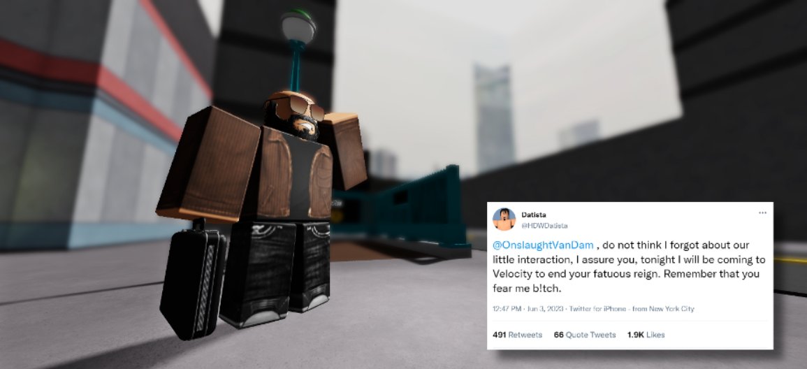 HDW_RBLX's tweet photo. BREAKING! 🚨
There has just been reports that #Datista has LANDED in New York City, for tonight's Velocity in MSG.
A tweet has also spread revolving around Datista's match against OVD for the WHC! https://t.co/JJovUVIH3y