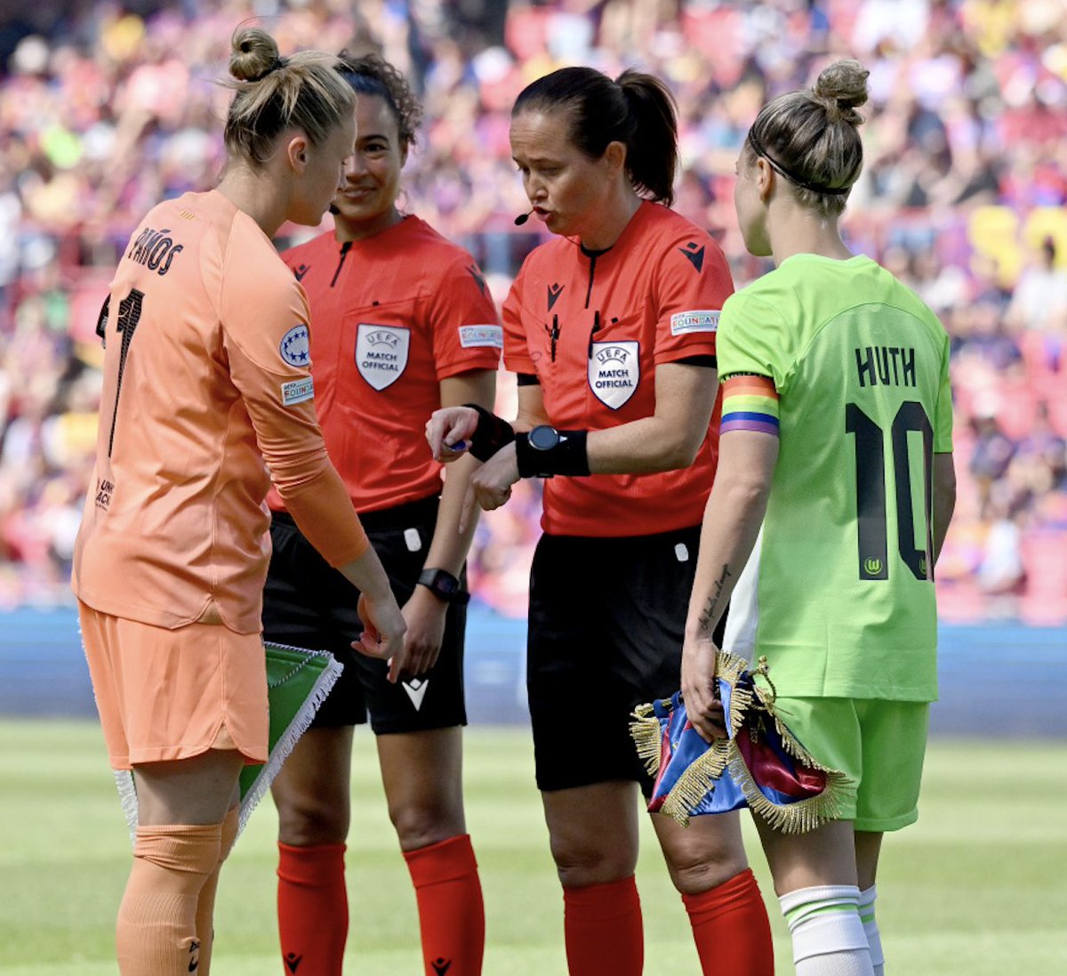 Wales π΄σ §σ ’σ ·σ ¬σ ³σ Ώ (@cymru) on Twitter photo Cheryl Foster - 63 caps and 9 goals for π΄σ §σ ’σ ·σ ¬σ ³σ Ώ
Today, the former Cymru striker was in charge of the #UWCLfinal  π
Next up, the #FIFAWWC π
#BeFootball | #TogetherStronger Cheryl Foster - 63 caps and 9 goals for π΄σ §σ ’σ ·σ ¬σ ³σ Ώ
Today, the former Cymru striker was in charge of the #UWCLfinal  π
Next up, the #FIFAWWC π
#BeFootball | #TogetherStronger