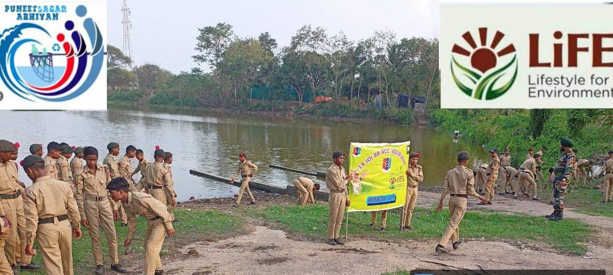 NCCDteOdisha's tweet photo. #NationalCadetCorps
Puneet Sagar Abhiyan under Mission LiFE across Odisha.
@GovernorOdisha 
@Naveen_Odisha
@HQ_DG_NCC
@DHE_Odisha https://t.co/OAPPJH6MR4