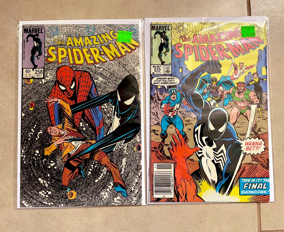 Copped these two as a treat, but may end up going down another rabbit hole 🕳️ 🐇 #TheAmazingSpiderman