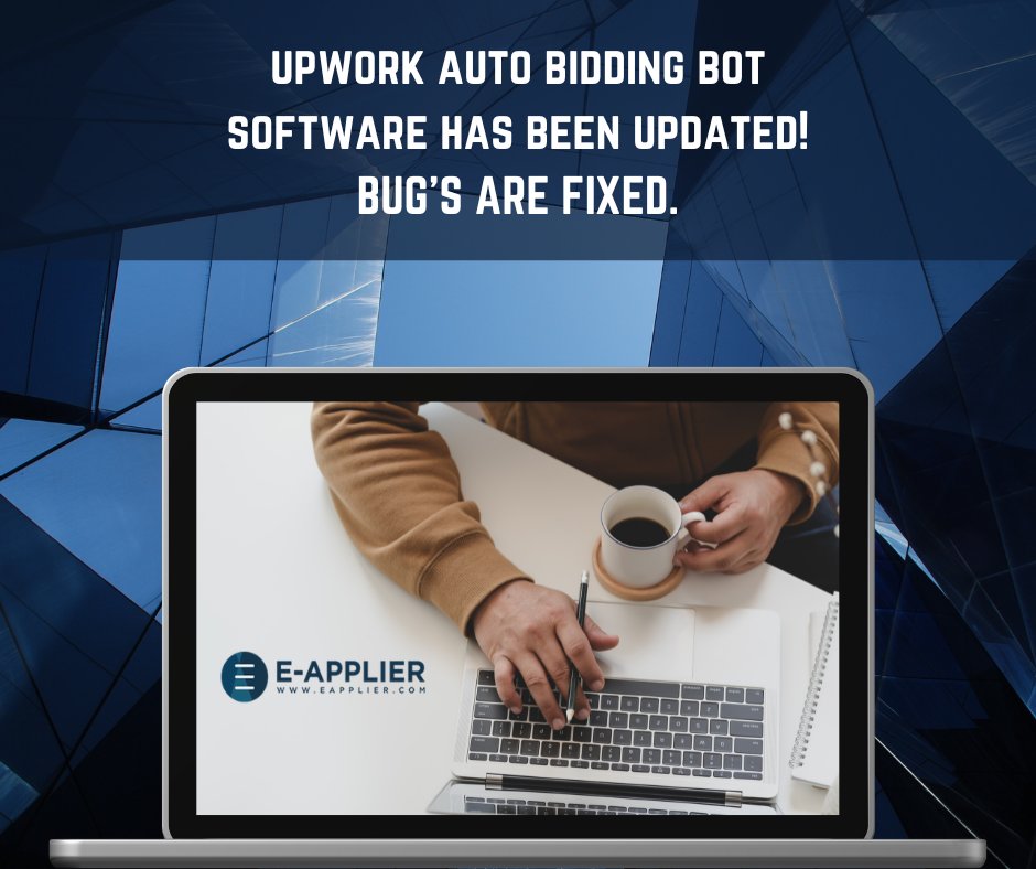 E_Applier's tweet photo. Upwork Auto-Bidding Bot has been updated with a couple of bug fixes
Release Date: 02 June 2023
https://t.co/sYNuwB0kBL
#freelancerlife #freelancertips #freelancerjob #upworktips #upworkclient #Fiverr #freelancers #upwork #freelancer https://t.co/R3NdmBaEph