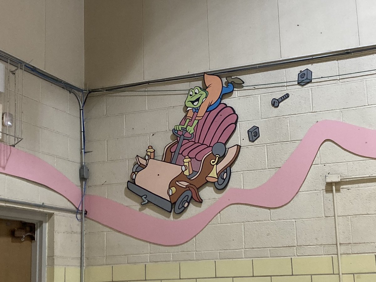 on Twitter "Inside of Walt Disney Elementary School