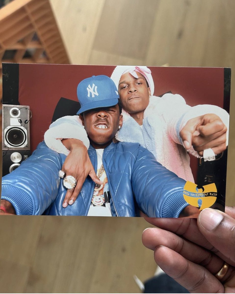 OddFuturePage's tweet photo. Tyler, The Creator and A$AP Rocky. 📸 https://t.co/vqxql5RJy9